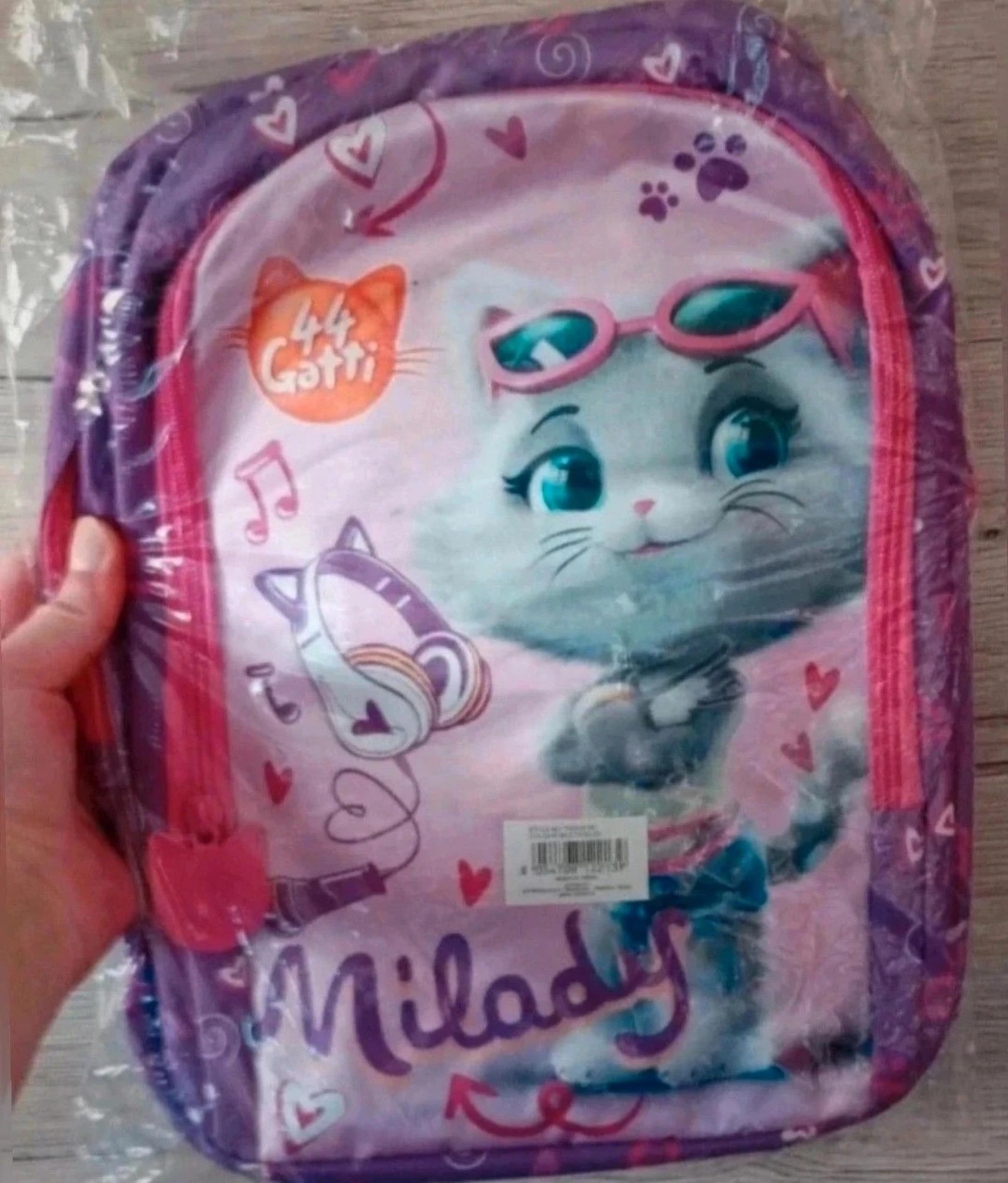 Leuk rugzakje, 44 Gatti